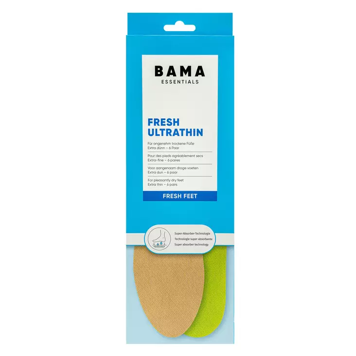 Bama Fresh Ultrathin tuoksuva pohjallinen - Pohjalliset ja liukuesteet - 137193 - 1