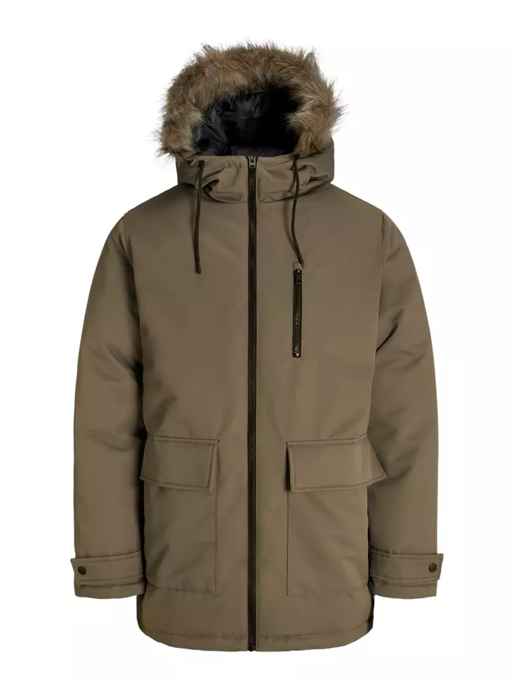 Jack&Jones miesten Talvitakki Charlie ruskea - Miesten takit - 139493 - 1