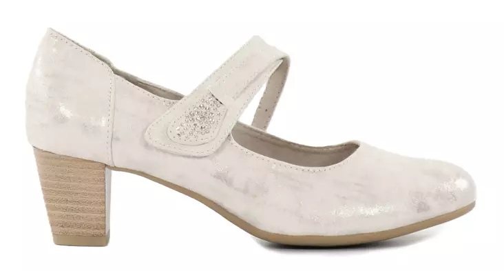 Jana Avokkaat/Korkokengät 24464-42 beige/gold - Avokkaat ja korkokengät - 137923 - 1