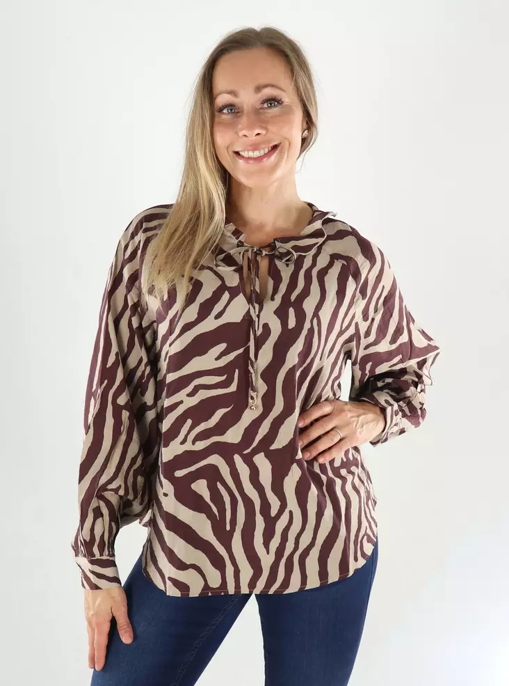 JDY Skjorta LIFE L/S oatmeal/11-05-26S - Långärmade tröjor för damer - 141503 - 1