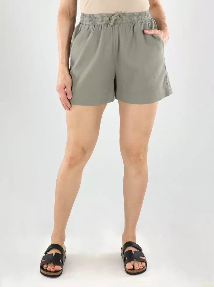 JJXX naisten shortsit Global waffle vetiver - Shorts och capribyxor för damer - 141103 - 1