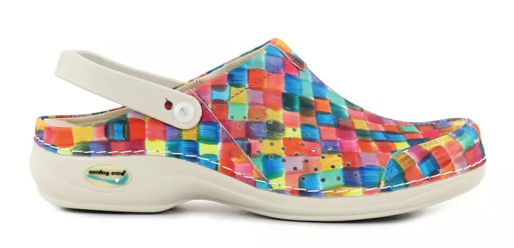 Nursing Care konepestävät aitonahkaiset työkengät WG3APF7 Veneza värikäs - Naisten työkengät - 114093 - 1