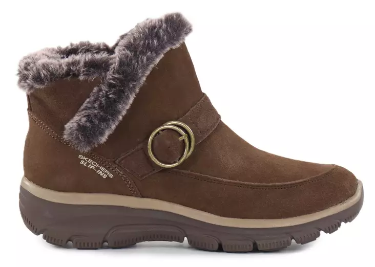 Skechers naisten nilkkurit 168185/CHOC EASY GOING - GENTLE WINTER tummanruskea - Skechers nilkkurit - 141903 - 1