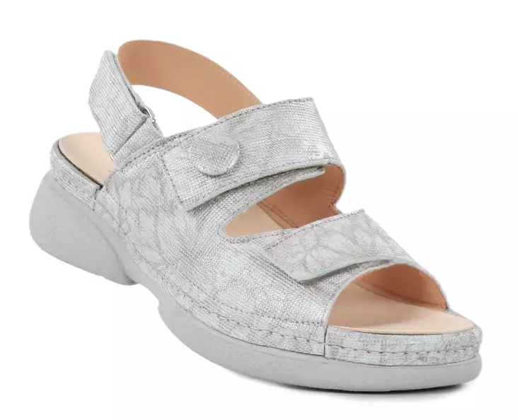 Think! naisten työkengät 000960-9000 hopea - Leveälestiset työkengät - 140263 - 1