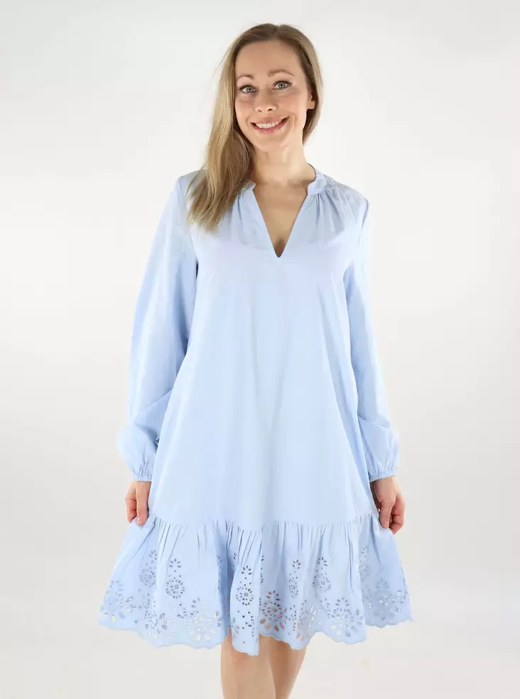 Vila mekko Kelli V-Neck Short vaaleansininen - Mekot ja tunikat - 138753 - 1
