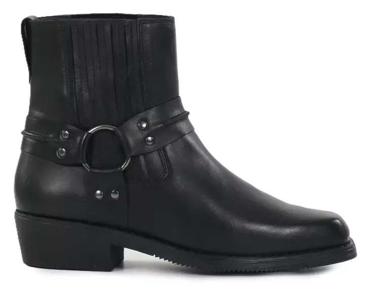 Vintro Bootsit nahkaa 882 musta - Miesten bootsit - 142103 - 1
