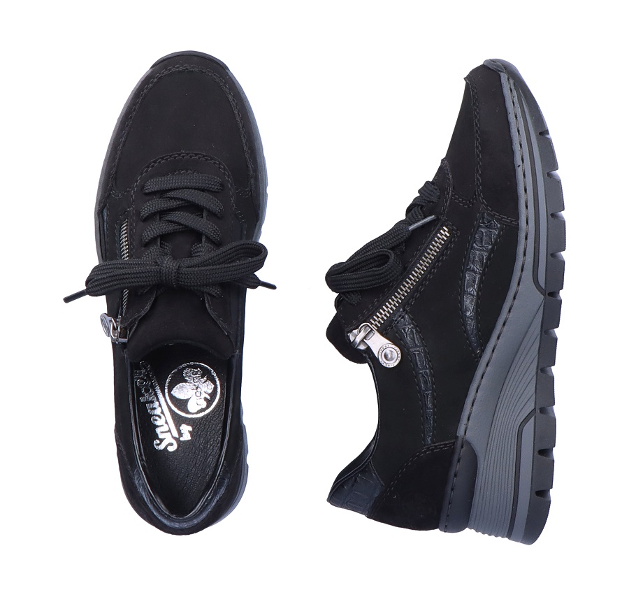 Rieker N8306-14 Sneaker Donna Con Cerniera - Comode E Alla Moda - copertina