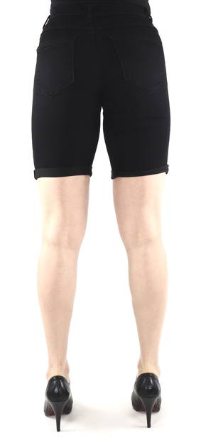Only svarta dam shorts, stretch Rain life mid long - Shorts och capribyxor för damer - 130794 - 2