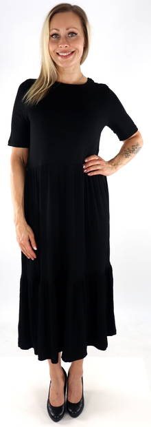 Vero Moda naisten trikoomekko Mitsi 2/4 musta - Mekot ja tunikat - 133884 - 1