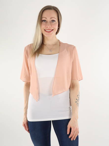 Vila naisten bolero Soia 2/4 misty rose - Bolerot - 135714 - 1