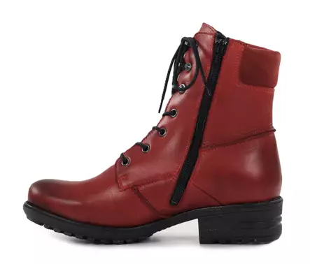 Topman naisten nahkanilkkurit 46000 96 punainen - Naisten nilkkurit - 139384 - 2