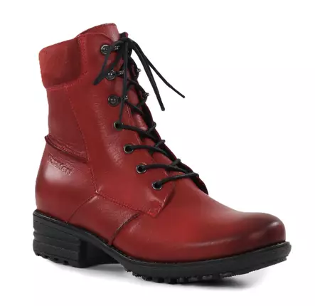 Topman naisten nahkanilkkurit 46000 96 punainen - Naisten nilkkurit - 139384 - 1