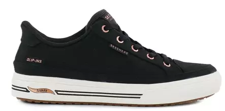 Skechers naisten kangastennarit 177197/BLK Arch fit musta - Skechers tennarit - 141284 - 2