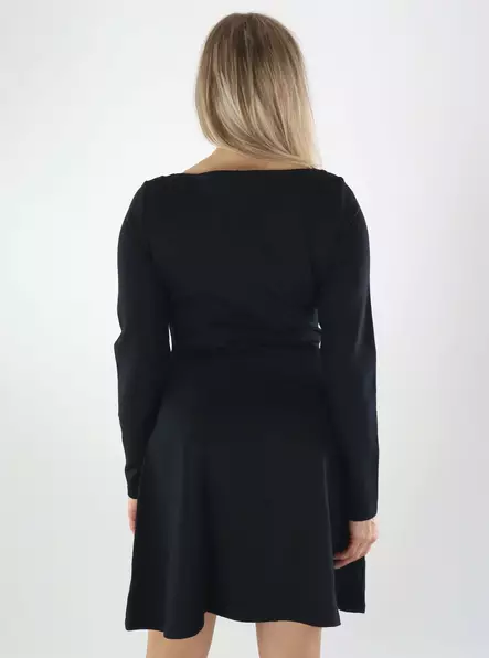 Vila naisten mekko Siba boat neck black beauty - Mekot ja tunikat - 142174 - 2