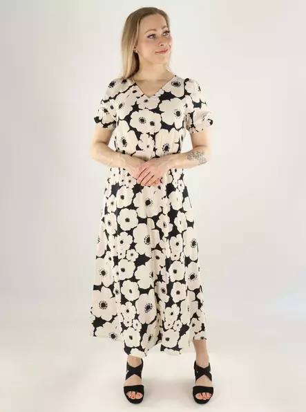 JDY Mekko Troya midi musta/beige - Mekot ja tunikat - 141164 - 1