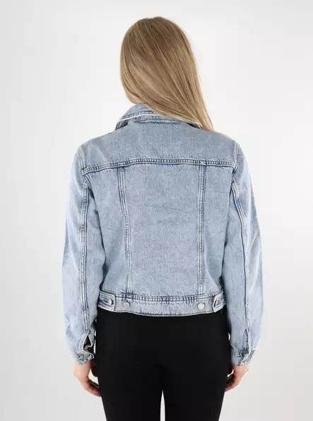JJXX naisten farkkutakki Alys Classic Denim Jacket light blue/vintage - Naisten farkkutakit - 137884 - 2