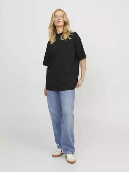JJXX t-paita Valeria Over size musta - Naisten T-paidat - 136474 - 2