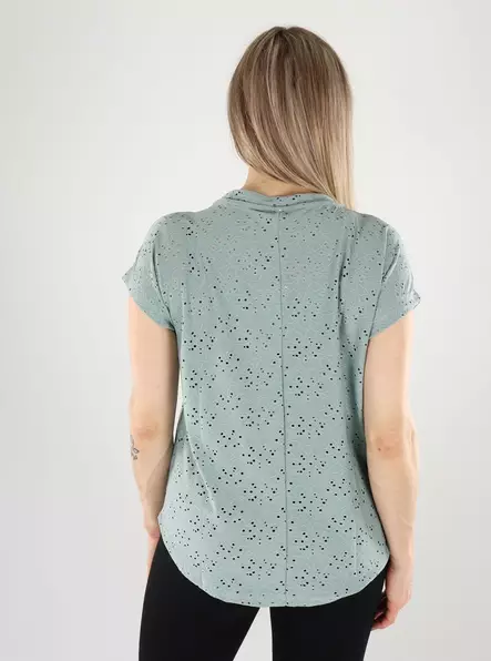 Only naisten t-paita Smilla Life sinivihreä - T-shirts för damer - 140404 - 2