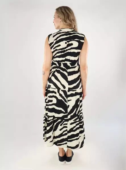 Only pitkä mekko Nova Elite Long musta/kuviollinen - Mekot ja tunikat - 138794 - 2