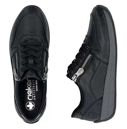 Rieker naisten kävelykengät N1100-00 musta - Rieker kävelykengät - 140274 - 2