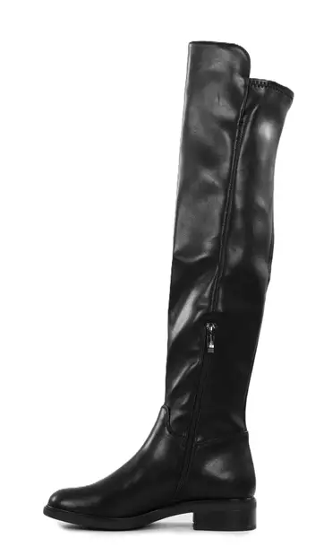 Tamaris ylipolvensaappaat 25508-45 musta - Tamaris saappaat - 139304 - 2