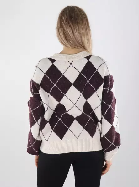 Vero Moda naisten neule Doffy birch/windsor - Naisten neuleet - 142254 - 2