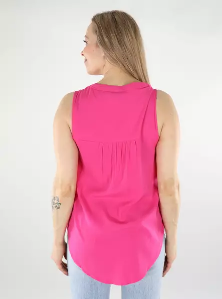Vero Moda naisten toppi Bella V-Neck pinkki - Naisten topit - 138144 - 2