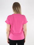 JDY Lion S/S t-paita pinkki - Naisten T-paidat - 135094 - 2