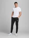 Jack & Jones miesten collegehousut Will air, musta, vaalean harmaa - Miesten housut - 127764 - 5