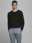 Jack&Jones miesten merinovilla neule Mark merino musta - Miesten neuleet - 129924 - 1