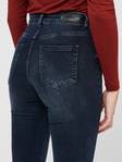 Only Jeans Blush life mid rea409 mörkblå - Jeans för damer - 126654 - 4