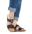 Rieker dam slip-in sandaler 60885-00 svart - Rieker mulor - 135454 - 5
