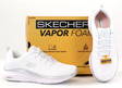 Skechers naisten valkoiset tennarit 150025/WSL- VAPOR FOAM - MIDNIGHT GLIMMER - Skechers tennarit - 135374 - 1