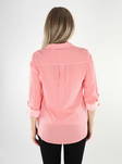 Vero Moda naisten kauluspaita Bumpy koralli - Naisten kauluspaidat ja puserot - 135404 - 2