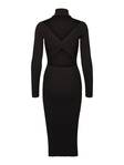 Vero Moda pitkä neulemekko Willow musta - Naisten neuleet - 132604 - 4