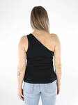 Pieces damtopp Ruka One Shoulder svart - Toppar för damer - 136004 - 2