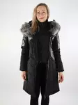 Only naisten talvitakki New Linette Fur Hood black/grey fur - Naisten talvitakit - 137114 - 2