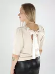 Vila naisten neule Ril Bow vaalean beige - Naisten neuleet - 138844 - 1