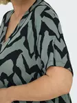 Only Carmakoma pluskoon mekko Fyrla Life V-Neck vihreä - Mekot ja tunikat - 138924 - 4