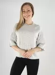 Only naisten neule Simoni Pullover 3/4 vaaleanharmaa - Naisten neuleet - 139694 - 1