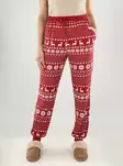 Vero Moda naisten yöhousut Chris Xmas punainen - Naisten yöasut - 139774 - 1