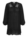 Only Carmakoma pluskoon tunika Tola V-Neck Tunic Dress black/island fos - Mekot ja tunikat - 140144 - 1
