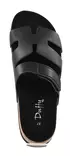 Duffy damslippers 86-66006 svarta - Slip-ins för damer - 140314 - 4