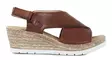 Rieker naisten kiilasandaalit 61975-24 ruskea - Rieker sandals - 140364 - 1