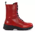 Vintro naisten vettähylkivät nahkanilkkurit Unna 865 punainen - Naisten nilkkurit - 141934 - 3