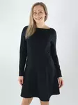 Vila naisten mekko Siba boat neck black beauty - Mekot ja tunikat - 142174 - 1