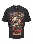 Jack&Jones miesten luomupuuvillainen T-Paita Band - Miesten T-paidat - 141024 - 1
