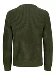 Jack&Jones miesten neule Axon tummanvihreä - Stickat för herrar - 142234 - 4
