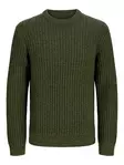 Jack&Jones miesten neule Axon tummanvihreä - Stickat för herrar - 142234 - 3