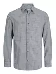 Jack&Jones herrskjorta Struktur marinblå blazer - Skjortor för herrar - 135124 - 1
